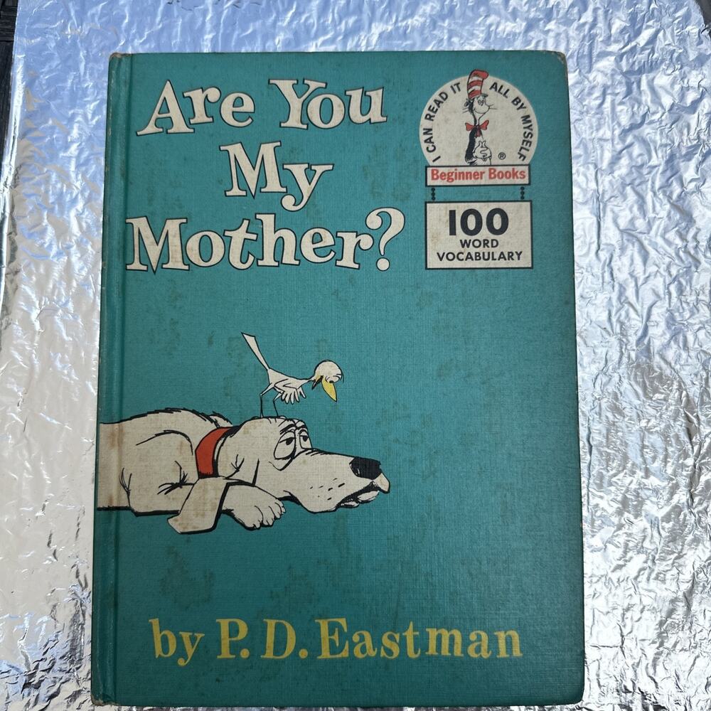 Vintage 1960 ARE YOU MY MOTHER? By P. D. Eastman Dr Seuss Beginner Book Hardcov